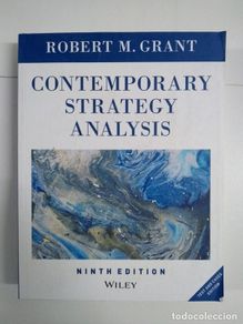Libros: Contemporary strategy analysis - Robert M. Grant